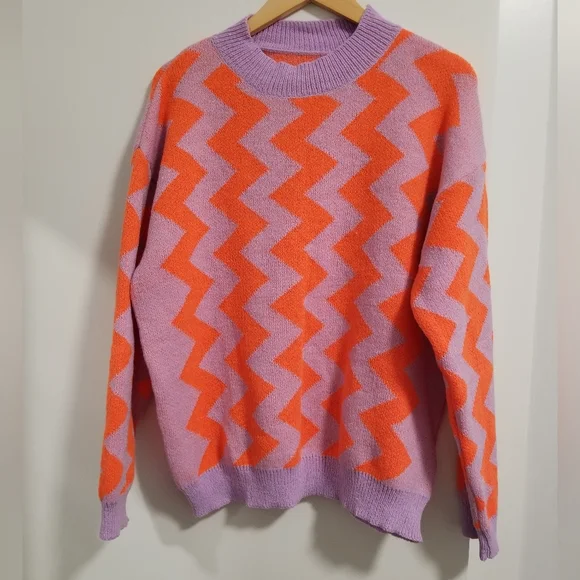 Colorful Pattern Sweater - Picture 1 of 3